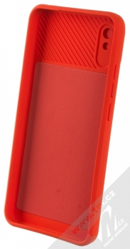 1Mcz CamShield Soft ochranný kryt pro Xiaomi Redmi 9A, Redmi 9AT červená (red) zepředu