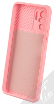 1Mcz CamShield Soft ochranný kryt pro Xiaomi Redmi Note 10, Redmi Note 10S světle růžová (light pink) zepředu