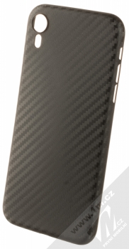 1Mcz Carbon Back ochranný kryt pro Apple iPhone XR černá (black)