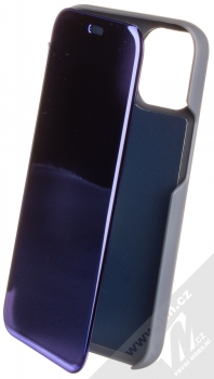 1Mcz Clear View flipové pouzdro pro Apple iPhone 12 mini modrá (blue)