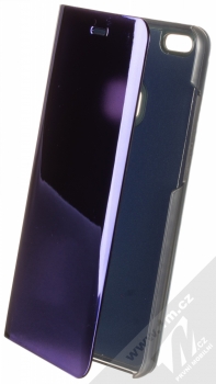 1Mcz Clear View flipové pouzdro pro Huawei P10 Lite modrá (blue)