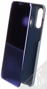 1Mcz Clear View flipové pouzdro pro Huawei P30 Lite modrá (blue)