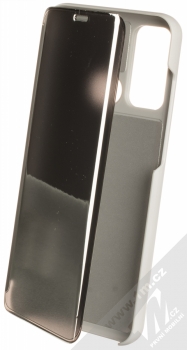 1Mcz Clear View flipové pouzdro pro Huawei Y6p stříbrná (silver)