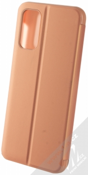 1Mcz Clear View flipové pouzdro pro Samsung Galaxy A13 4G růžová (pink) zezadu