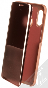 1Mcz Clear View flipové pouzdro pro Samsung Galaxy A20e růžová (pink)