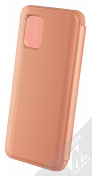 1Mcz Clear View flipové pouzdro pro Xiaomi Mi 10 Lite růžová (pink) zezadu