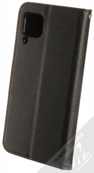 1Mcz Fancy Book flipové pouzdro pro Huawei P40 Lite černá (black) zezadu