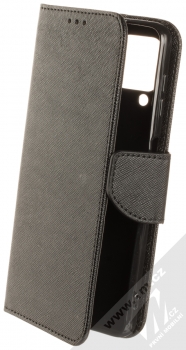 1Mcz Fancy Book flipové pouzdro pro Samsung Galaxy A22, Galaxy M22, Galaxy M32 černá (black)