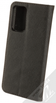 1Mcz Fancy Book flipové pouzdro pro Samsung Galaxy A52, Galaxy A52 5G černá (black) zezadu