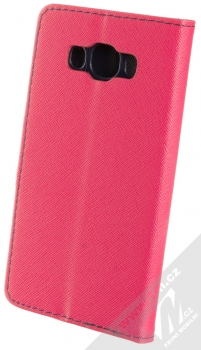 1Mcz Fancy Book flipové pouzdro pro Samsung Galaxy J5 (2016) růžová modrá (pink blue) zezadu
