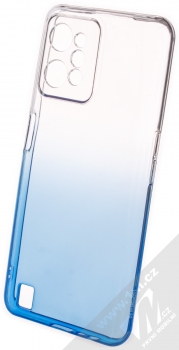1Mcz Gradient TPU ochranný kryt pro Realme C31 průhledná modrá (transparent blue)