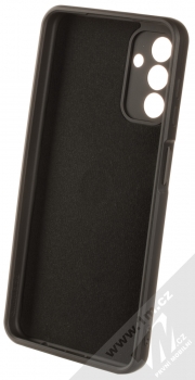 1Mcz Grip Ring Skinny ochranný kryt s držákem na prst pro Samsung Galaxy A13 5G černá (black) zepředu