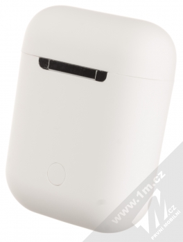1Mcz i12 inPods Simple TWS Bluetooth stereo sluchátka bílá (white) nabíjecí pouzdro zezadu