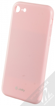 1Mcz Jelly Skinny TPU ochranný kryt pro Apple iPhone 7, iPhone 8, iPhone SE (2020), iPhone SE (2022) světle růžová (light pink)