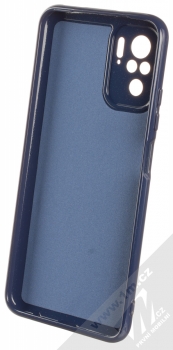1Mcz Jelly Skinny TPU ochranný kryt pro Xiaomi Redmi Note 10, Redmi Note 10S tmavě modrá (navy blue) zepředu