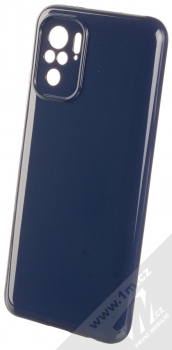1Mcz Jelly Skinny TPU ochranný kryt pro Xiaomi Redmi Note 10, Redmi Note 10S, Poco M5s tmavě modrá (navy blue)