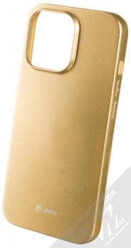 1Mcz Jelly TPU ochranný kryt pro Apple iPhone 13 Pro zlatá (gold)