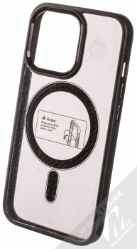 1Mcz MagCarbon ochranný kryt s MagSafe pro Apple iPhone 13 Pro černá (black)