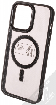 1Mcz MagCarbon ochranný kryt s MagSafe pro Apple iPhone 14 Pro Max černá (black)