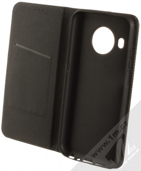 1Mcz Magnet Book Color flipové pouzdro pro Nokia X10 5G, Nokia X20 5G černá (black) otevřené