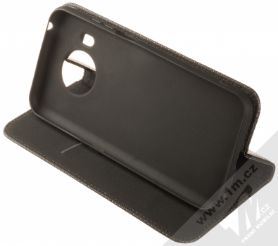 1Mcz Magnet Book Color flipové pouzdro pro Nokia X10 5G, Nokia X20 5G černá (black) stojánek