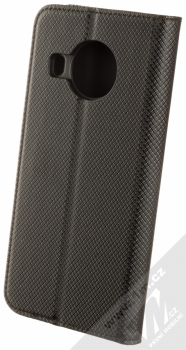 1Mcz Magnet Book Color flipové pouzdro pro Nokia X10 5G, Nokia X20 5G černá (black) zezadu