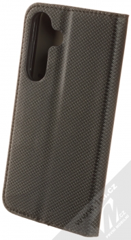 1Mcz Magnet Book Color flipové pouzdro pro Samsung Galaxy S24 černá (black) zezadu
