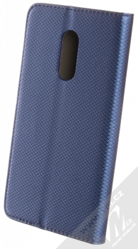 1Mcz Magnet Book flipové pouzdro pro Xiaomi Redmi Note 4 (Global Version) tmavě modrá (dark blue) zezadu