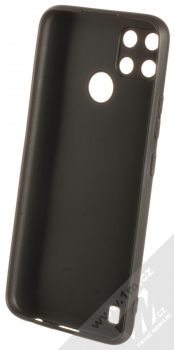 1Mcz Matt Skinny TPU ochranný silikonový kryt pro Realme C21Y, Realme C25Y černá (black) zepředu