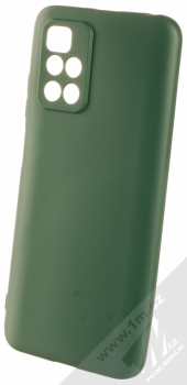 1Mcz Matt Skinny TPU ochranný silikonový kryt pro Xiaomi Redmi 10 tmavě zelená (forest green)