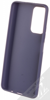1Mcz Matt TPU ochranný silikonový kryt pro Xiaomi Redmi Note 11 5G (China version), Redmi Note 11T 5G, Poco M4 Pro 5G tmavě modrá (dark blue) zepředu