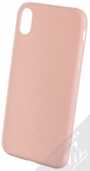 1Mcz Matt TPU ochranný kryt pro Apple iPhone XR světle růžová (powder pink)