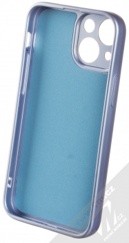 1Mcz Metallic TPU ochranný kryt pro Apple iPhone 13 mini modrá (blue) zepředu