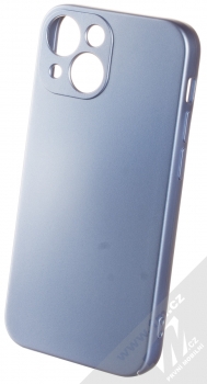1Mcz Metallic TPU ochranný kryt pro Apple iPhone 13 mini modrá (blue)