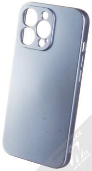 1Mcz Metallic TPU ochranný kryt pro Apple iPhone 13 Pro modrá (blue)