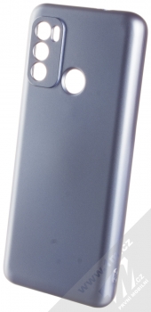 1Mcz Metallic TPU ochranný kryt pro Motorola Moto G60 modrá (blue)