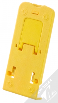 1Mcz Plastic Fold univerzální skládací stojánek žlutá (yellow) složené zezadu
