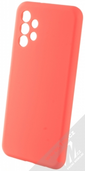 1Mcz Silicone Skinny ochranný kryt pro Samsung Galaxy A13 4G korálově růžová (coral pink)
