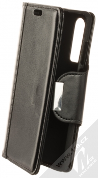 1Mcz Smooth Hoof Book flipové pouzdro pro Huawei P30 černá (black)
