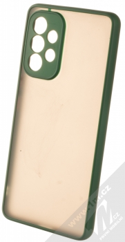 1Mcz Solid Bumper ochranný kryt pro Samsung Galaxy A53 5G tmavě zelená (dark green)