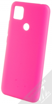 1Mcz Solid TPU ochranný kryt pro Xiaomi Redmi 9C sytě růžová (hot pink)