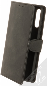 1Mcz Velvety Dawn Book flipové pouzdro pro Huawei P30 Lite černá (black)
