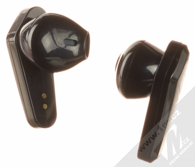 1Mcz X15 TWS Bluetooth stereo sluchátka černá (black) zezadu