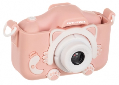 1Mcz X200 dětský fotoaparát s kamerou růžová (pink)
