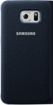 Samsung EF-WG925BBEGWW Flip Wallet PU kožené originální flipové pouzdro pro Samsung Galaxy S6 Edge SM-G925F
