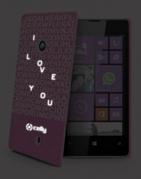 Celly Lovedition Nokia Lumia 520 ve tmě