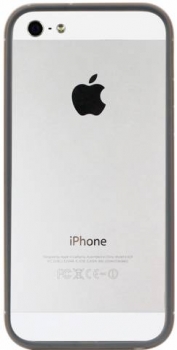 USAMS Rainbow Bumper Apple iPhone 5S zezadu
