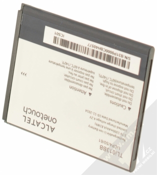 Alcatel TLi013BB originální baterie pro Alcatel One Touch 4022D Pixi 3 (3.5) zezadu