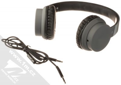 Aligator AH03 stereo sluchátka šedá černá (grey black) balení