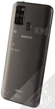 Aligator S6500 Duo 2GB/32GB černá (black) šikmo zezadu